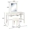Samuel Lawrence Furniture S458-432 Bella - Framed Vanity Mirror with LED Lighting