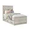 Samuel Lawrence Furniture S466-BR-K14 Riverwood - Twin Panel Bed with Trundle