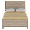 Samuel Lawrence Furniture S496-YBR-K2 River Creek - Full Panel Bed - River Birch Brown