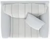 Jackson Furniture Industries 228801-1703/01-1682/26 Lindsey - Chair & 1/2 - Snow