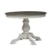 Liberty Furniture 244-DR-PED Magnolia Manor - Pedestal Table - Antique White