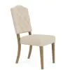 Riverside Furniture 92630 Mix-N-Match Chairs - Button Tufted Upholstered Chair (Set of 2) - Beige
