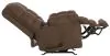 Jackson Furniture Industries 47922-1428/79 Jackson Furniture Industries 47922-1428/79 Machado - Chaise Rocker Recliner With Oversized Xtra Comfort Footrest - Chocolate