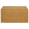 CoasterEssence 709818 Cahya - Square Woven Rattan Coffee Table - Natural