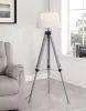 Coaster Fine Furniture 920212 Dayton - Empire Shade Metal Tripod Floor Lamp - Gray