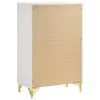 Coaster Fine Furniture 224735 Lucia - 5-Drawer Bedroom Chest - White