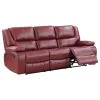 Coaster Fine Furniture 610241-S2 Camila - 2 Piece Upholstered Reclining Sofa Set - Red