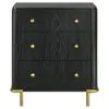 Coaster Fine Furniture 224330Q-S5 Arini - 5 Piece Queen Bedroom Set - Black And Natural