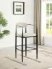 Coaster Fine Furniture 121187 Tina - Fabric Upholstered Bar Chair (Set of 2) - Beige