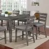Furniture of America CM3716PT Viana - Counter Height Table - Gray