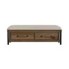 Intercon NC-BR-8058B-HCK-C Norcross - Storage Bench - Hickory