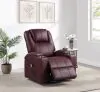 Coaster Fine Furniture 609479P Armstrong - Upholstered Power Lift Massage Recliner - Wine Red