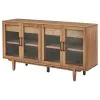 Coaster Fine Furniture 108545NAT Middleton - 4-Door Sideboard Server With Dual Drawers - Natural