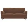 Coaster Fine Furniture 552101 Selma - Velvet Upholstered Crescent Arm Sofa - Rust