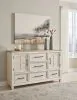 Benchcraft® B683-31 Shaybrock - Dresser - Antique White / Brown