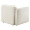 Coaster Fine Furniture 509813 Dorset - Fabric Upholstered Round Track Arm Accent Chair - White