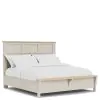 Riverside Furniture 79470-79471-79472 Glenndale - Queen Panel Bed - Aged White