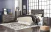 Ashley Furniture B211/31/36/46/58/92 Ashley Furniture B211/31/36/46/58/92 Drystan - 5 Pc. - Dresser, Mirror, Chest, King Panel Headboard, Nightstand - Brown / Beige