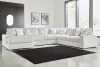 Ashley Furniture 25903S8 Ashley Furniture 25903S8 Stupendous - 5-Piece Sectional With LAF Corner Chaise - Alloy