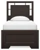 Ashley Furniture B441B2 Ashley Furniture B441B2 Covetown - Twin Panel Bed - Dark Brown