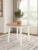 Ashley Furniture D398-15 Ashley Furniture D398-15 Gesthaven - Round Dining Room Drop Leaf Table - Natural / White