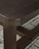 Ashley Furniture T856-1 Breckington - Rectangular Cocktail Table - Dark Brown