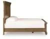 Ashley Furniture PCB782B4 Karallin - King Panel Bed - Medium Brown