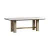 Intercon CT-TA-4284S-FRO-C Cornerstone - Stone Top Table - French Oak