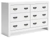 Ashley Furniture B427-31 Binterglen - Dresser - White