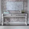 Liberty Furniture 244-OT7636 Magnolia Manor - Console Bar Table - Antique White