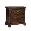 Liberty Furniture 737-BR61 Messina Estates - 3 Drawer Nightstand - Cognac