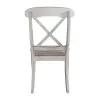 Liberty Furniture 303W-C3001S Ocean Isle - Upholstered X Back Side Chair - Antique White