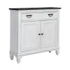 Liberty Furniture 417-AC42 Allyson Park - Accent Hall Console - Wirebrushed White / Charcoal