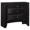 CoasterEssence 202701Q-S4 Briana - 4 Piece Queen Bedroom Set - Black