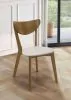 CoasterEveryday 103062 Kersey - Curved Wood Dining Side Chair (Set of 2) - Chestnut