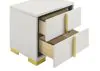 Coaster Fine Furniture 222931Q-S5 Marceline - 5 Piece Queen Bedroom Set - White