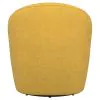 Coaster Fine Furniture 903076 Leon - Upholstered Barrel Accent Swivel Chair - Mustard Yellow