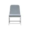 Intercon NS-CH-380C-BUF-RTA Nash - Outdoor Dining Upholstered Side Chair - Buff