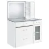 Coaster Fine Furniture 930218B2 Flora - Vanity Base, Box 2 of 2 - White High Gloss