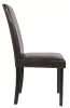 Ashley Furniture D250-02 Ashley Furniture D250-02 Kimonte - Dining UPH Side Chair (Set of 2) - Dark Brown