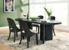 Ashley Furniture D821/25/01(2) Ashley Furniture D821/25/01(2) Rowanbeck - 5 Pc. - Dining Table, 4 Side Chairs - Black