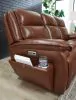 Ashley Furniture U11204/15/18/13 Ashley Furniture U11204/15/18/13 Healy Pier - 3 Pc. - Power Reclining Sofa, Power Reclining Loveseat With Console, Power Recliner - Chocolate