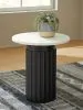 Ashley Furniture A4000724 Wainstone - Accent Table - Black / White