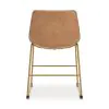 Ashley Furniture PCD373-03 Ashley Furniture PCD373-03 Ciabori - Dining Upholstered Side Chair (Set of 2) - Toast / Gold