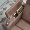Ashley Furniture PC9022042A Lorrenton - Glider Power Recliner With Audio System - Caramel