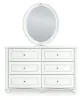 Ashley Furniture PCB1819B2 Ashley Furniture PCB1819B2 Kozlani - Dresser And Mirror - White