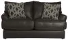 Jackson Furniture Industries 248202-1273/89-3073/89 Jackson Furniture Industries 248202-1273/89-3073/89 Prato - Leather Loveseat - Chocolate