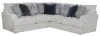 Jackson Furniture Industries 2470/72/46-21 Jackson Furniture Industries 2470/72/46-21 Polaris - 2 Piece Sectional With Comfort Coil Seating And 9 Accent Pillows Included - Sugar