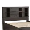 Liberty Furniture 759-BR17B Liberty Furniture 759-BR17B Thornwood Hills - Full Bookcase Headboard - Rock Beaten Brown