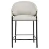 CoasterEssence 183436 Chadwick - Fabric Upholstered Counter Chair (Set of 2) - Beige